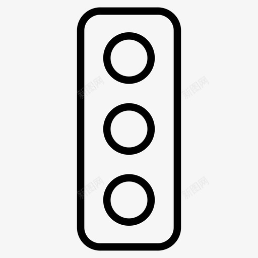 交通信号信号灯道路图标svg_新图网 https://ixintu.com 交通 信号 信号灯 基本 标志 设置 道路
