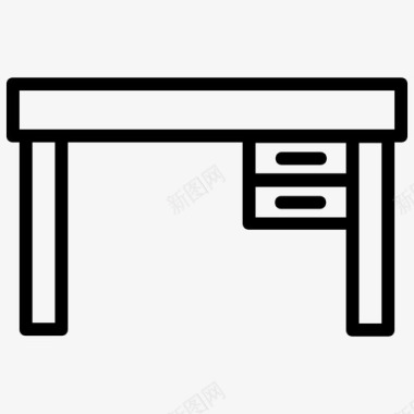 书桌教育学习图标图标