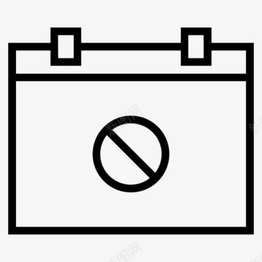 日历日期事件图标图标