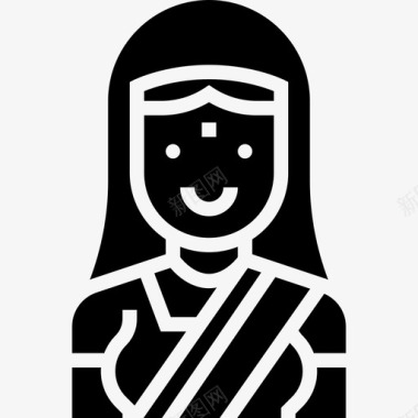 女人印度13铭文图标图标