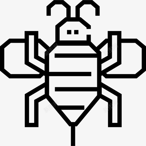 蜜蜂过敏15直系图标svg_新图网 https://ixintu.com 直系 蜜蜂 过敏15