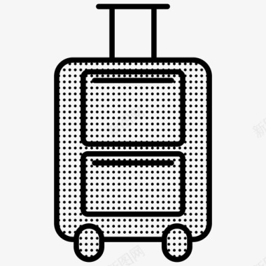 手提箱行李旅行图标图标