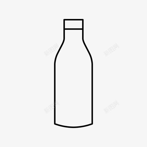 一瓶水饮料果汁图标svg_新图网 https://ixintu.com 一瓶 果汁 牛奶 苏打水 饮料