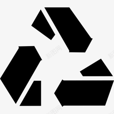 回收九月物流3固体图标图标