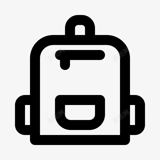包背包电子商务图标svg_新图网 https://ixintu.com 电子商务 背包 购物 销售