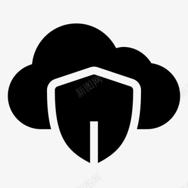 云保护安全防护图标图标