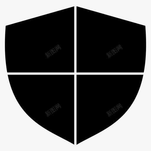 防病毒护甲护盾图标svg_新图网 https://ixintu.com 图标 安全 护甲 护盾 标志 防病毒