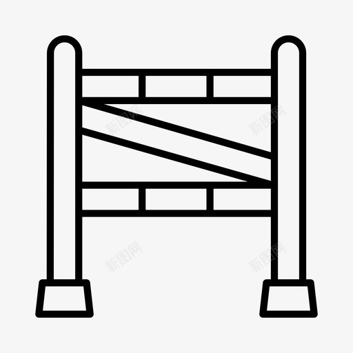 马术马跳马图标svg_新图网 https://ixintu.com 跳马 马 马术 骑师 骑马