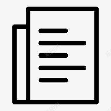 文本页文档文件图标图标