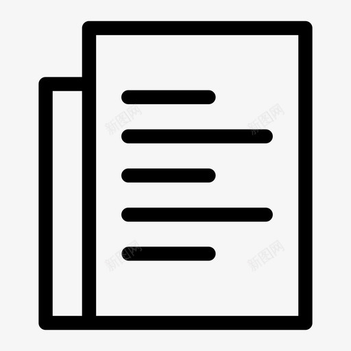文本页文档文件图标svg_新图网 https://ixintu.com 介质 文件 文本页 文档 本页 用户界面 管理