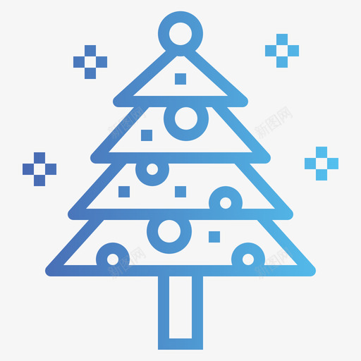 圣诞树冬季72坡度图标svg_新图网 https://ixintu.com 冬季 圣诞树 坡度