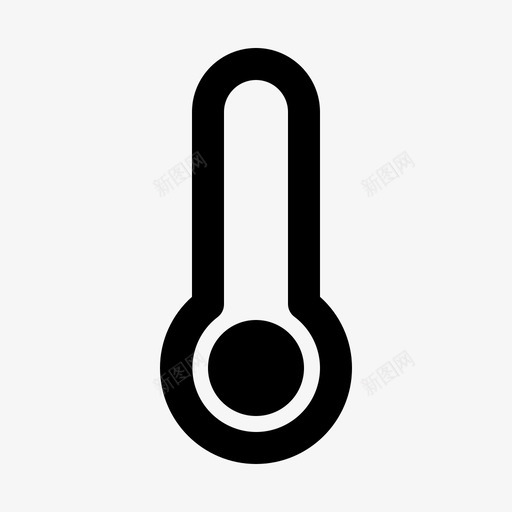 温度医疗温度计图标svg_新图网 https://ixintu.com v2 医疗 天气 气象 温度 温度计