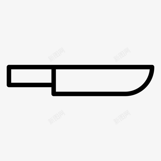 刀厨房用具刀柄图标svg_新图网 https://ixintu.com 刀 刀柄 刺 厨房用具 犯罪概述