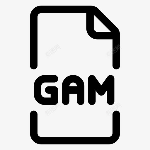 gamdoc文件图标svg_新图网 https://ixintu.com doc gam 文件 格式