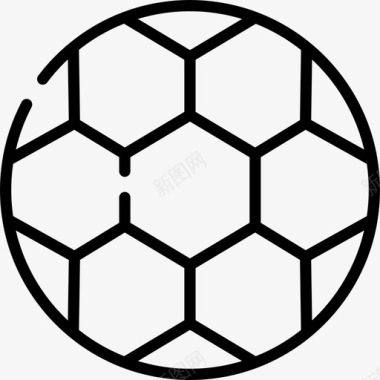 足球儿童玩具21直线型图标图标
