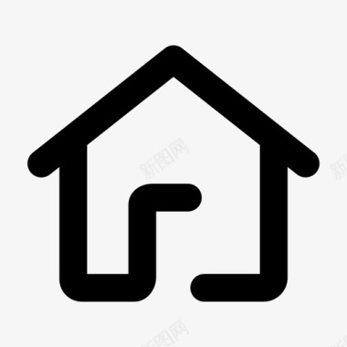 家建筑物房子图标图标