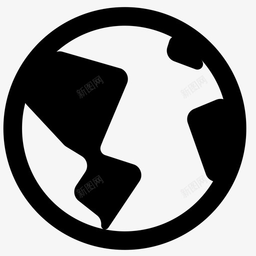 地球厄尔德世界图标svg_新图网 https://ixintu.com 世界 出售 厄尔 地球 尔德