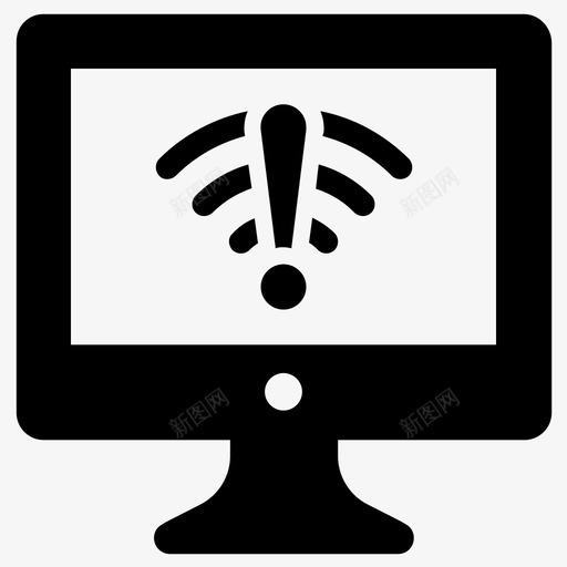 没有wifi断开连接没有互联网图标svg_新图网 https://ixintu.com wifi 互联网 断开 没有 离线 网络 连接