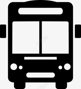 公共汽车交通工具旅行图标图标