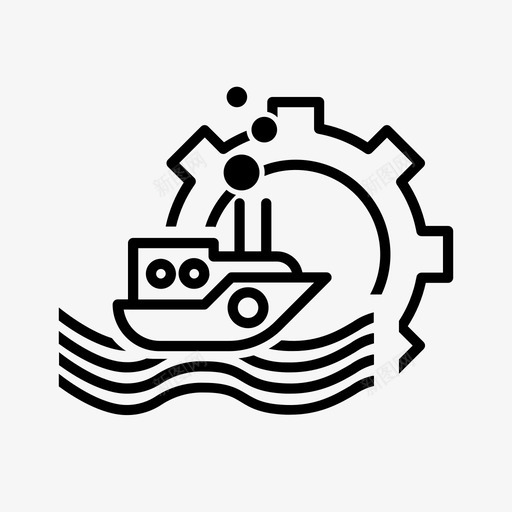 海洋工程水产海洋图标svg_新图网 https://ixintu.com 工程师 技术 水产 海洋 海洋工程 海洋技术