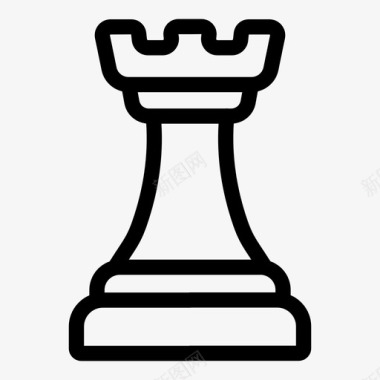 车象棋竞赛图标图标