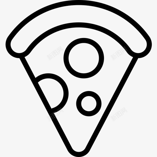 披萨片食品和饮料5直式图标svg_新图网 https://ixintu.com 披萨片 直式 食品 饮料