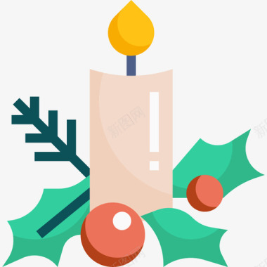蜡烛圣诞149平的图标图标