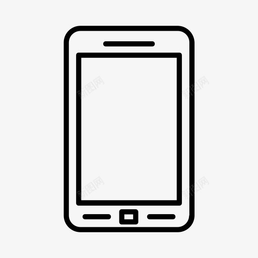 智能手机安卓设备图标svg_新图网 https://ixintu.com 安卓 手机 智能 电子 设备