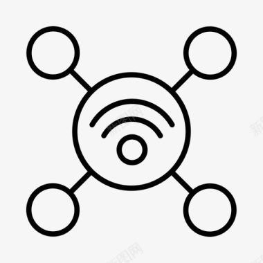 wifi带宽数据图标图标