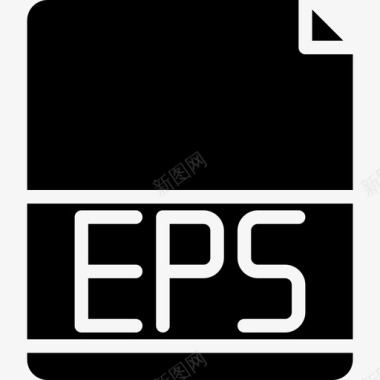 Eps文件扩展名4填充图标图标