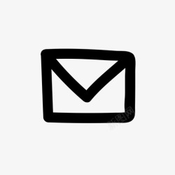 电子邮件收件箱电子邮件通讯信封图标高清图片