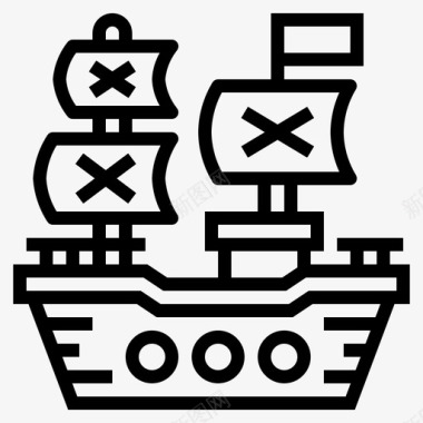 船海盗10直系图标图标