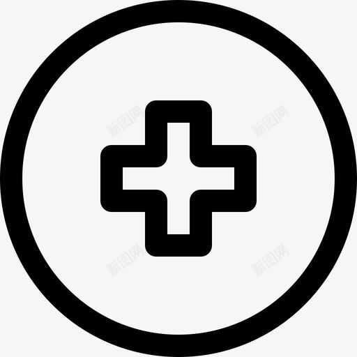 添加按钮圆圈链接图标svg_新图网 https://ixintu.com internet plus 下载 圆圈 按钮 播放列表 添加 管理器 链接