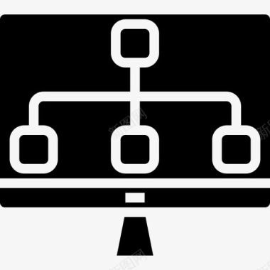 图表分析10实心图标图标