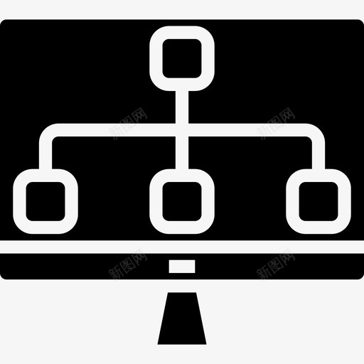 图表分析10实心图标svg_新图网 https://ixintu.com 分析 图表 实心