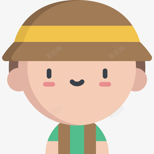 考古学家工作和职业3平图标svg_新图网 https://ixintu.com 工作 考古学家 职业