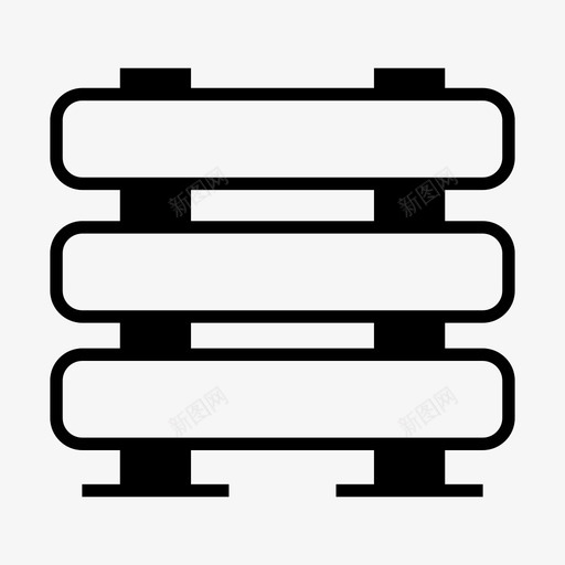 标牌广告牌灯杆图标svg_新图网 https://ixintu.com 半成品 广告牌 标牌 灯杆 路标