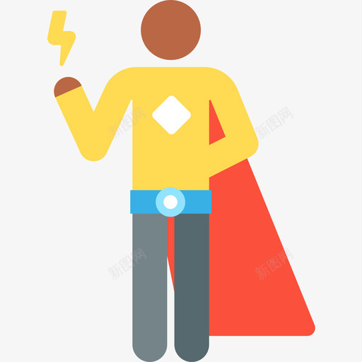 超级英雄超级英雄12彩色图标svg_新图网 https://ixintu.com 彩色 英雄 超级