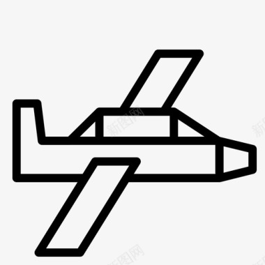 飞机飞行喷气式飞机图标图标