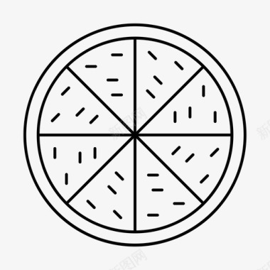 披萨美味食物图标图标