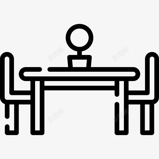 餐桌家具30件直列式图标svg_新图网 https://ixintu.com 30件 列式 家具 直列 餐桌