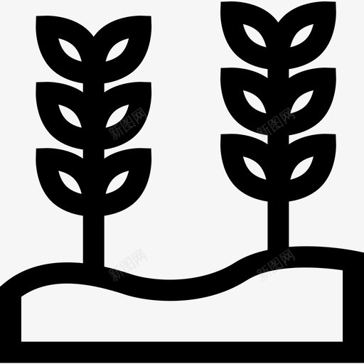 植物春52直系图标svg_新图网 https://ixintu.com 植物 直系