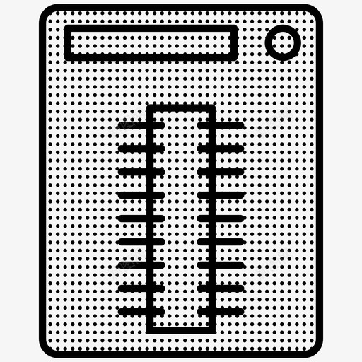 硬件编程嵌入式编程集成电路图标svg_新图网 https://ixintu.com 嵌入式编程 电子点阵 硬件编程 集成电路