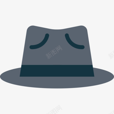 帽子黑手党平头图标图标