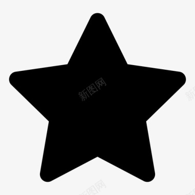 星星填充图标图标