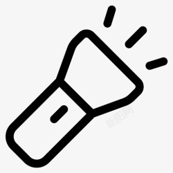 火炬轮廓火炬基本图标6轮廓高清图片