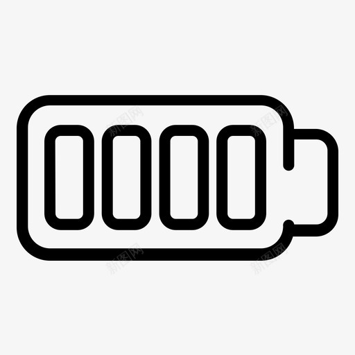 动力电池电池已满ui图标svg_新图网 https://ixintu.com ui 动力电池 用户界面 用户界面2 电池已满