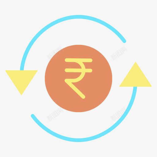 卢比货币10平图标svg_新图网 https://ixintu.com 卢比 货币