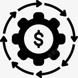 富足资金流富足金融图标高清图片