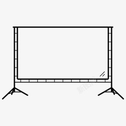 加强可折叠支架户外投影屏幕可折叠支架图标高清图片